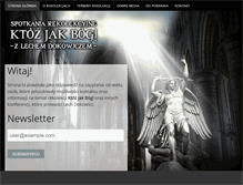 Tablet Screenshot of ktozjakbog.pl